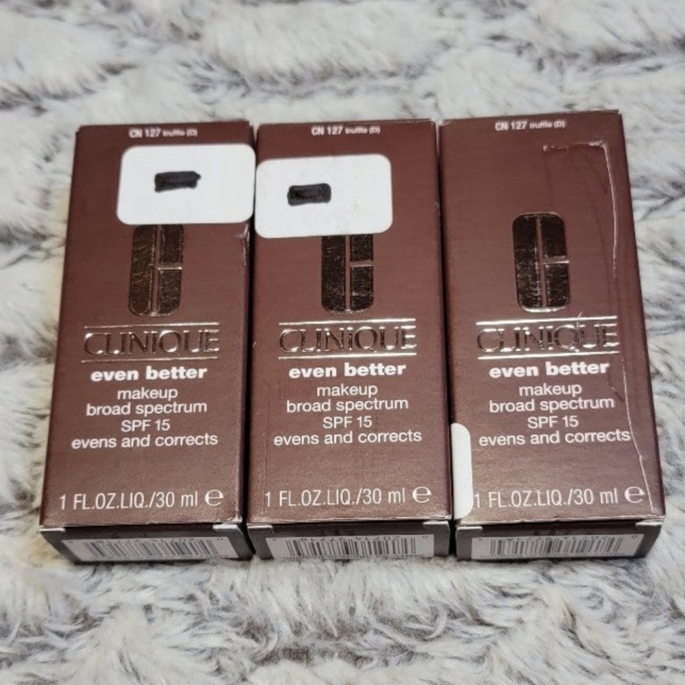 NWT! CLINIQUE Even Better Makeup Broad Spectrum SPF 15 Bundle